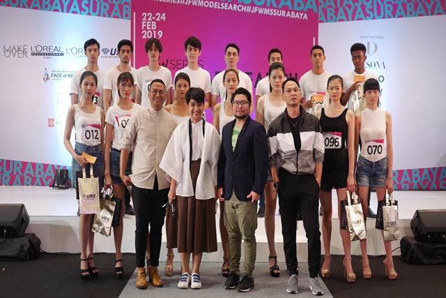  JFW Series: Model Search 2019 Gandeng Bakat Model Surabaya